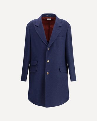 Brunello Cucinelli Lightweight Cloth Coat Male 54