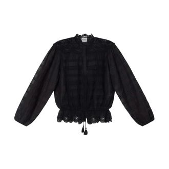 Isabel Marant Isabel Marant, Shirts, female, Black, Size: 2XS Polly Top