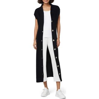 Three Dots MacKenzie Duster in Black Beauty at Nordstrom Rack, Size X-Small