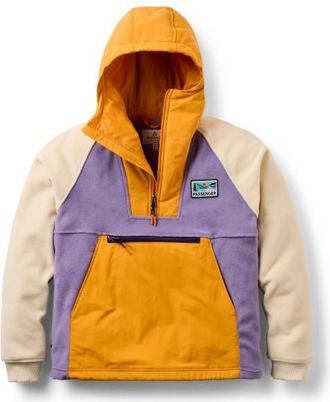 Passenger Alexander 3.0 Recycled Hooded Polar Fleece Fleecejacke f&uuml;r Damen | bunt