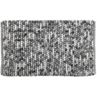 WENKO Alfombra De Ba&ntilde;o Wenko Urdu Gris 23870 90x60