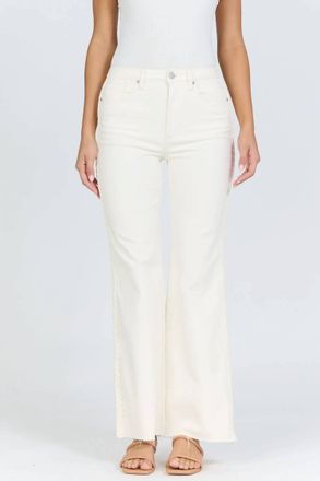 Dear John Denim Fiona Wide Leg Denim In Cream