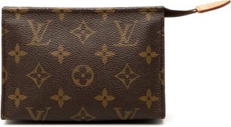 Louis Vuitton Pouch Toiletry 15 con monogramma 1988 - Marrone