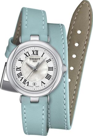 Tissot Bellissima Xs Double Tour Strap Dames Horloge Blauw T1260101611301