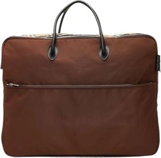 Burberry Pre-owned Handbags, female, Brown, Size: ONE SIZE Pre-owned Vintage Handbag