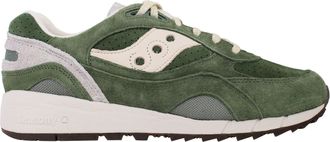 Saucony Shadow 6000 Mens Green Trainers - Size UK 6.5