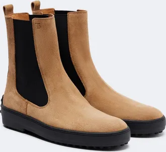 Tod's Suede Chelsea boots