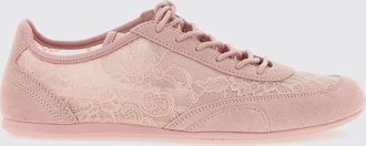 Jimmy Choo London Sneakers Sunny Jimmy Choo in camoscio e pizzo