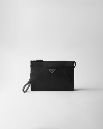 Prada Saffiano Leather Pouch