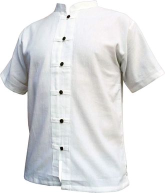 Panasiam Shirt RZI-01, White, XL, shortsl