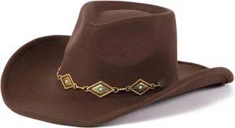 San Diego Hat Company Pinch Crown Cowboy Hat