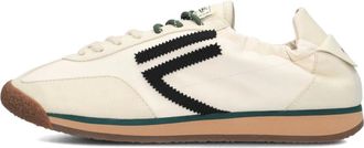 Puraai Schoenen, Dames, Beige, 40 EU, Beige Panther Sneakers voor dames