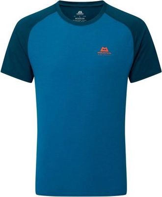 Mountain Equipment Nava Crew Funktionsshirt f&uuml;r Herren | blau