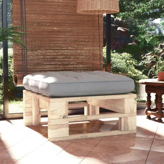 vidaXL Otomana De Jard&iacute;n De Palets Madera De Pino Impregnada Vidaxl