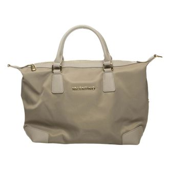 Mario Valentino Dames, Tassen, Grijs, Maat: ONE Size Nylon