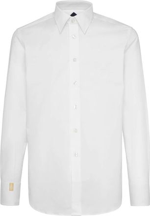 Billionaire Boys Club Shirt Silver Cut LS - Heren - Zakelijke Overhemden - Wit - XL - Katoen - Overhemden