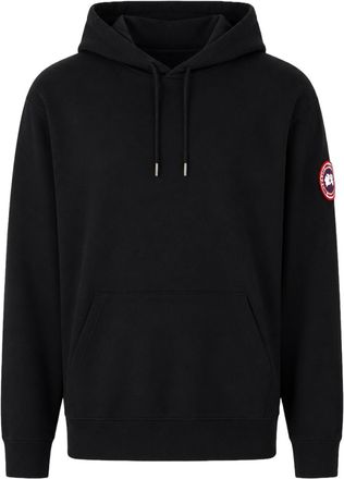 Canada Goose Patch Logo Drawstring Cotton Hoodie