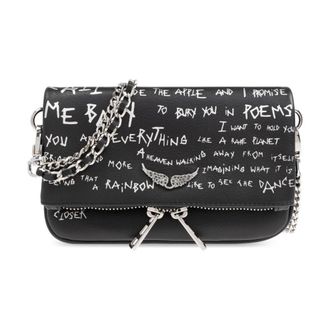 Zadig&Voltaire Shoulder Bags, female, Black, Size: ONE SIZE Rock Nano Shoulder Bag