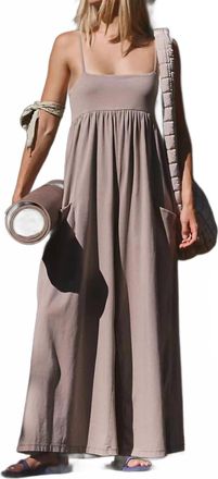 Free People Womens Hot Shot Strappy Onesie In Mocha