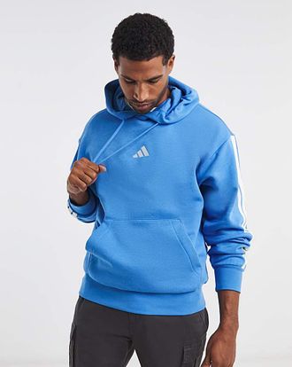 adidas 3 Stripes Fleece Hoodie