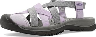 Keen Whisper Lattice Sandals Womens Shoes Alloy/Thistle : 6.5 B - Medium, Synthetic