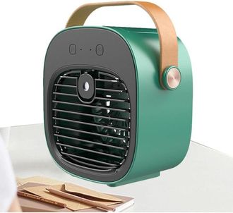 OEM Aire Acondicionado Port&aacute;til Para Habitaci&oacute;n, Ventilador Recargable Enfriador De Aire Personal De 3 Velocidades, Ventilador Con Tanque De Agua