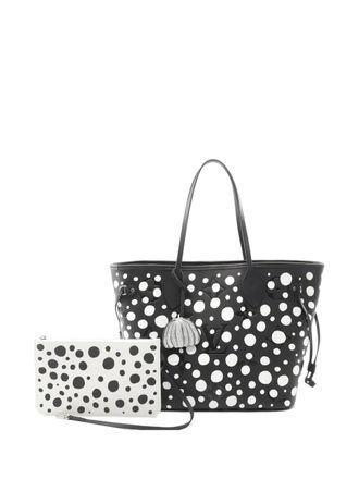 Louis Vuitton 2021 &times; Yayoi Kusama MM Neverfull shopper - Zwart