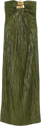 Cult Gaia Sequoia Pleated Maxi Dress