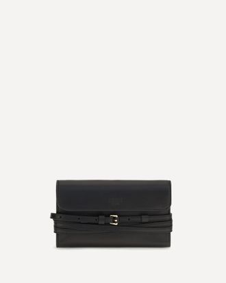 Moschino Portafogli in pelle con dettaglio a fibbia Woman UNI