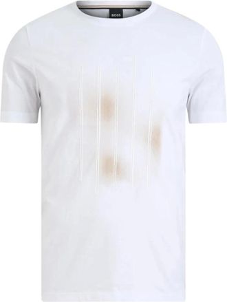 HUGO BOSS Hombre, Camisetas, Blanco, Talla: XL