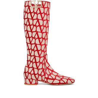 Valentino Garavani 30Mm Vlogo Type Boots