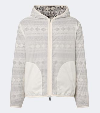 Moncler Hooded reversible jacket