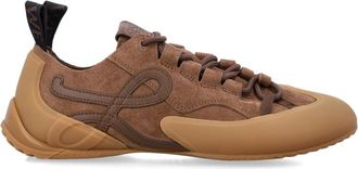 Loewe Brown Logo Sneakers