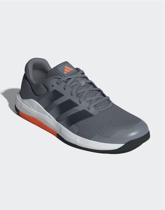 adidas Dropset Base - Scarpe da allenamento grigie e bianche-Grigio