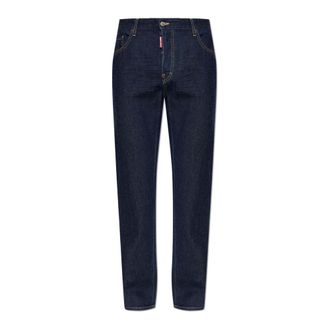 Dsquared2 Straight Jeans, male, Blue, Size: 2XL 642 Jeans