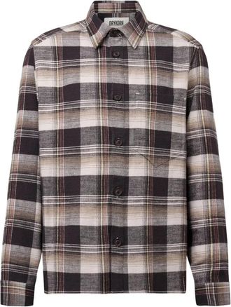 Drykorn Casual Shirts - Heren - Casual Overhemden - Bruin - L - Overhemden