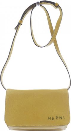 Marni Marni Mending Logo Calfskin Bag
