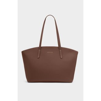 Katie Loxton Harlyn Work Tote Bag in Chocolate at Nordstrom