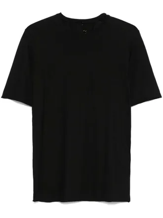 Masnada Katoenen T-shirt - Zwart