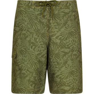 Mountain Warehouse Ocean Tropical Board Shorts in Dark Khaki at Nordstrom, Size Xxx-Large