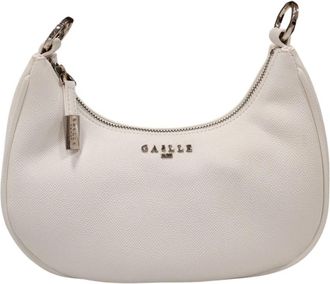 Ga&euml;lle Paris Witte Dames Eco-Leren Tas - Dames - Schoudertassen - Wit - ONE Size - Tassen