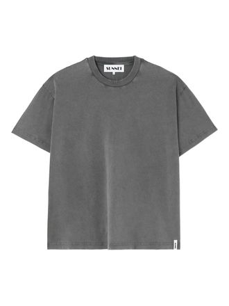 Sunnei cotton t-shirt - unisex - Cotton - S - Green from