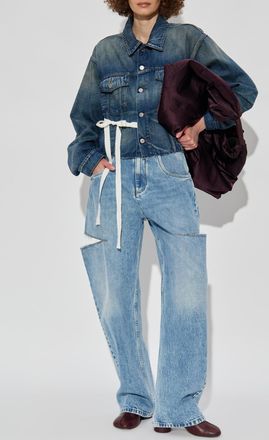 Maison Margiela Denim Jacket, Womens, Blue