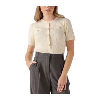 Suncoo Dames, Truien, Wit, Maat: S Viscose