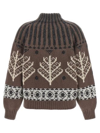 Brunello Cucinelli Nordic Heritage Sweater - Brown