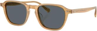 Oliver Peoples Emryn - unisex - Zonnebrillen - Oranje - 50 MM - Accessoires
