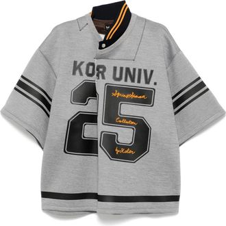 Kolor T-shirt con stampa grafica - Grigio