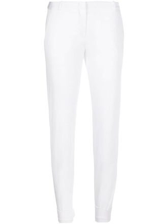 Fabiana Filippi Pantaloni slim crop - Bianco