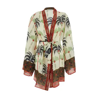Anjuna Kimonos, female, Multicolor, Size: S Short Kimono