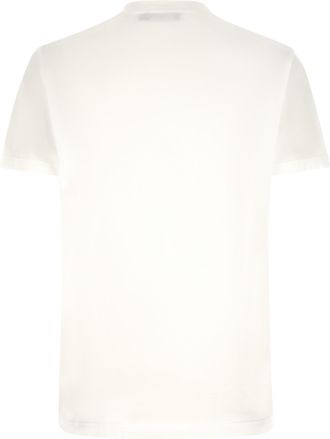 Dolce & Gabbana Mens White Cotton T-Shirt